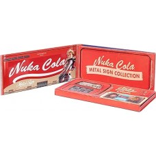 Набір мерча Fallout Nuka Cola Metal Sign Collection Triple Pack, ,